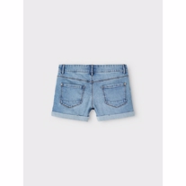 NAME IT Denim Shorts Becky Flower Blue